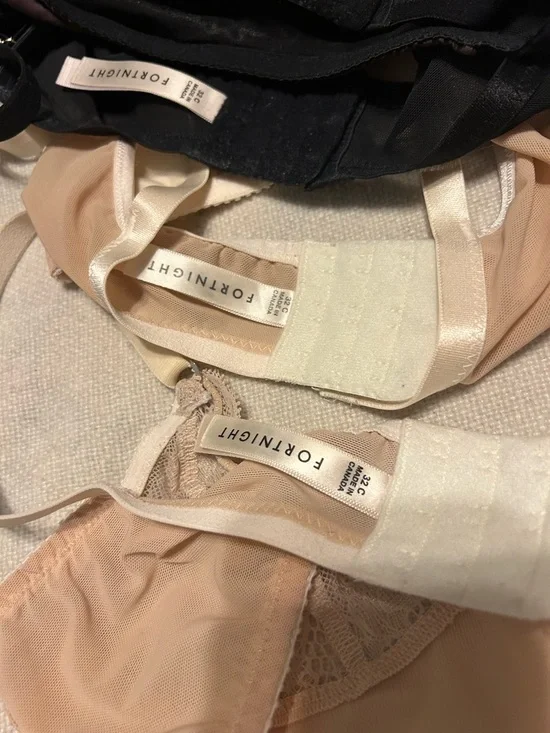 Lot of 4 Fortnight longline bras 32C - Picture 6 of 10